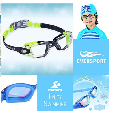 MS: 0405256 - Combo Kính bơi trẻ em siêu rõ EverSport MS: 0405256 - Combo Kính bơi trẻ em siêu rõ EverSport